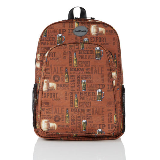 Craft Beer - Brown Large Backpack