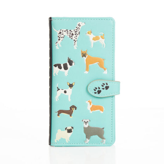DogeDogsDogs - Teal Large Wallet