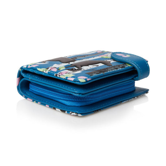 Forest Horse - Blue Small Wallet
