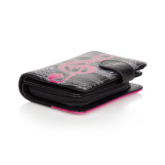 Musical - Black Small Wallet