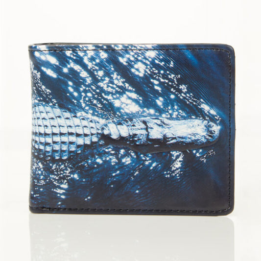 Shagwear Mens Wallet Aligator - Black