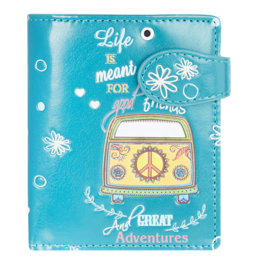 Great Adventures - Teal Small Wallet