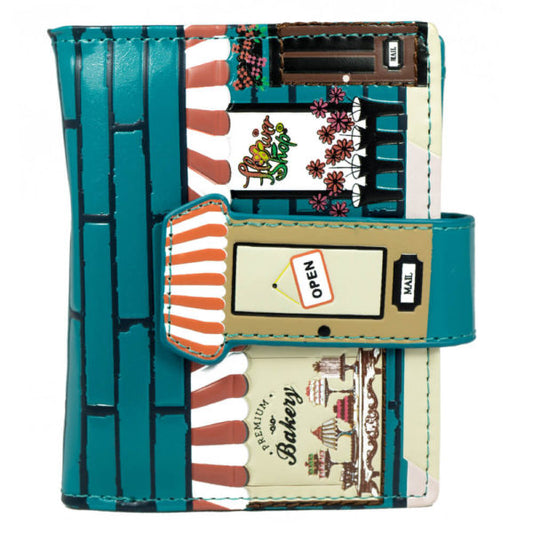 Bakery – Teal Small Wallet