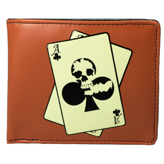 Skull Poker – Brown Wallet