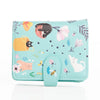 Cats In The Garden - Teal Small Wallet