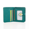 Embroidery - Green Small Wallet