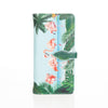 Flamingo Garden - Sky Blue Large Wallet