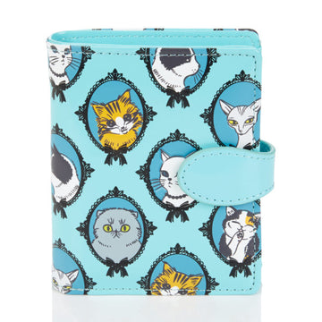 Cat Cameo Small Wallet