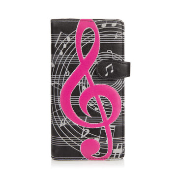 Musical - Black Large Wallet