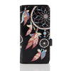 Dream Catcher - Black Large Wallet