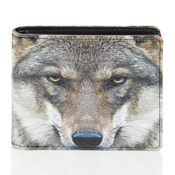 Portrait Of A Wolf Wallet