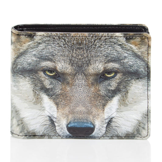 Portrait Of A Wolf Wallet