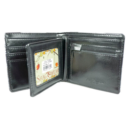 Portrait Of A Bear – Black Wallet