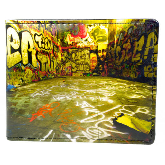 Brown Graffiti Wallet