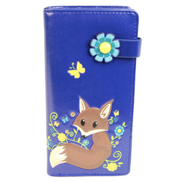 Fox – Blue Large Wallet