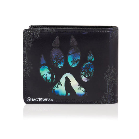 Wolf Paw - Dark Blue Wallet